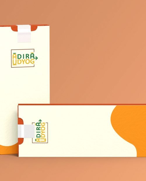 Paper Chocolate Box Packaging Mockup